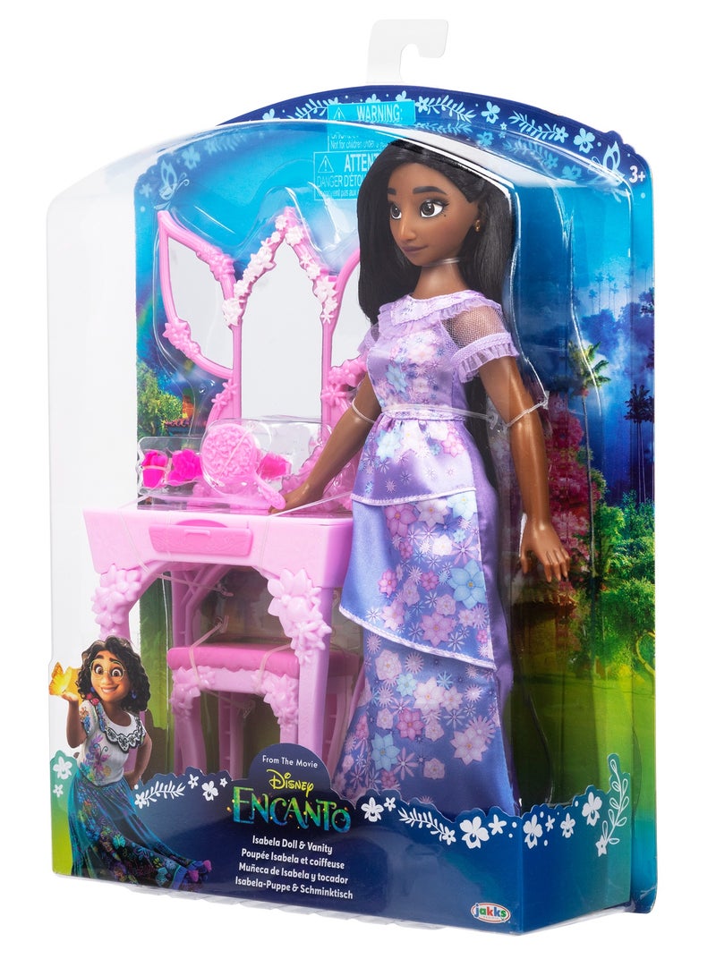 Disney دمية إيزابيلا من إنكانتو ومرآة 12 بوصة | دمية أزياء | عائلة مادريغال | دمية قابلة للجمع | هدية للأطفال والمراهقين - Image 2
