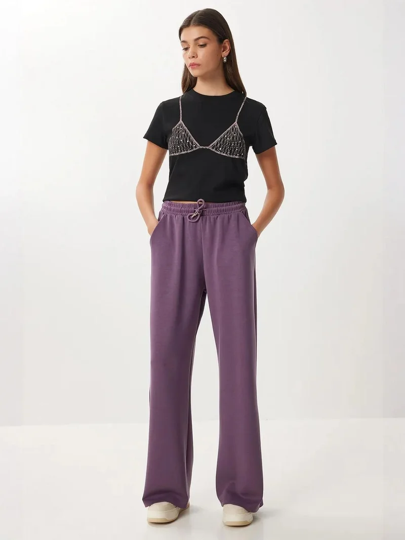 إسطنبول الساحرة ISTANBUL Wide Leg Modal Sweatpants