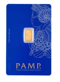Crafted to Captivate: Introducing the Exquisite Gold PAMP Bar  in 24kt Gold
