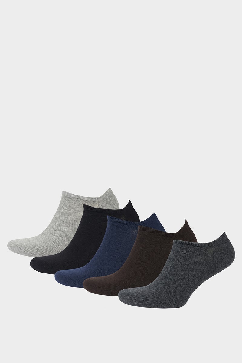 DeFacto Multicolour Man 5 Piece Long sock Casual - Image 1