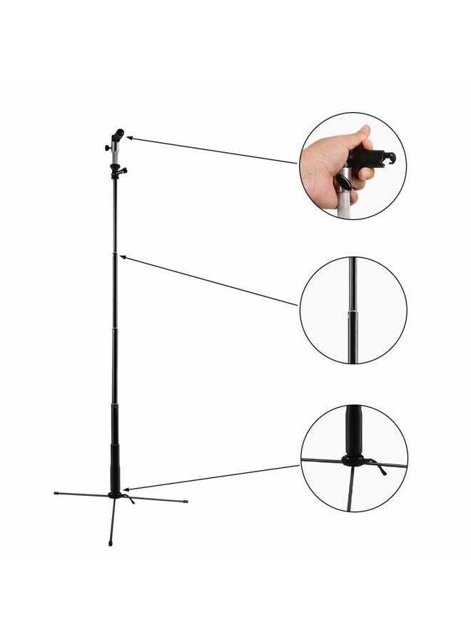 SEDGEWIN 5 in 1 Foldable Light Reflector 110cm with Metal Clamp and Lighting Stand for Studio Lighting Outdoor Shooting (Silver/Gold/White/Black/Translucent) - Image 4