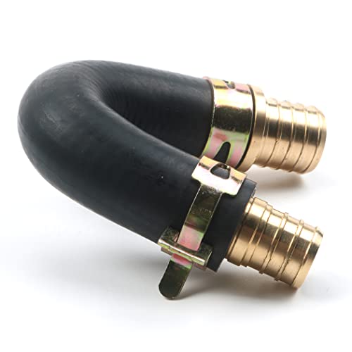 Jetuplusllc مجموعة إصلاح تجاوز قلب السخان - تركيبات نحاسية - 5/8" × 3/4" خرطوم مركب - Image 5