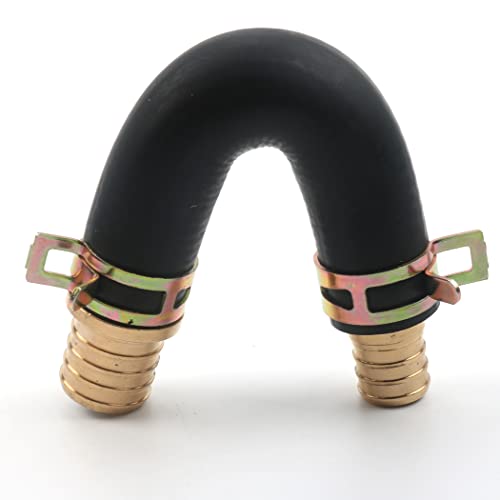 Jetuplusllc مجموعة إصلاح تجاوز قلب السخان - تركيبات نحاسية - 5/8" × 3/4" خرطوم مركب - Image 2