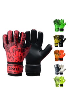 Spall Goalkeeper Gloves With Strong Grip Palms To Give Hand Finger Protection To Prevent Injuries For Football Soccer Goalie Training Gloves  - Image 1