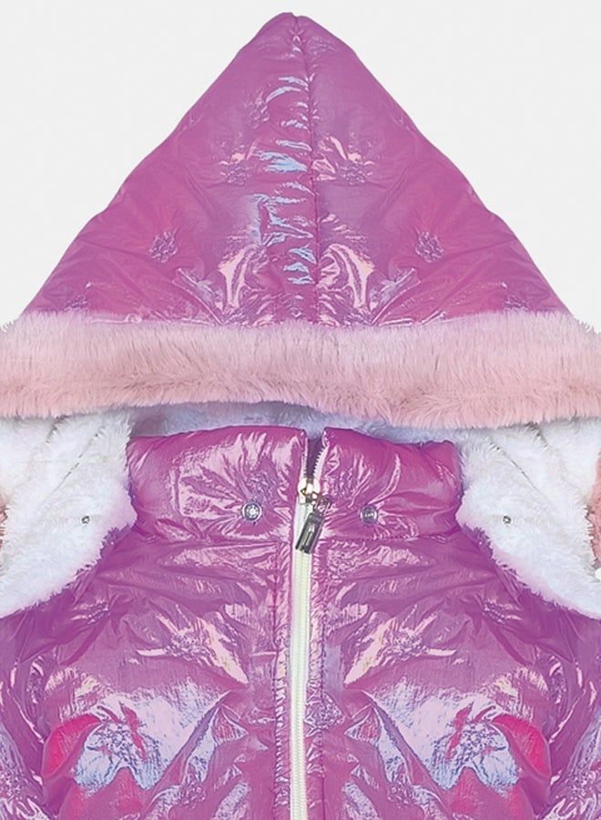 BabyShoora Baby Unisex Waterproof Fur Lined Jacket - Image 3