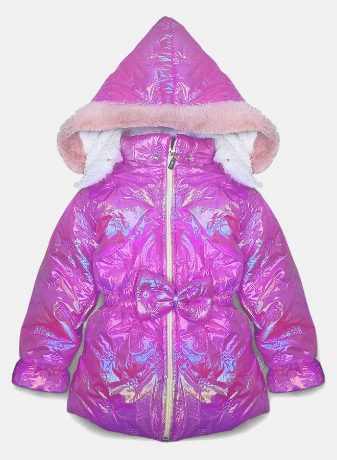 BabyShoora Baby Unisex Waterproof Fur Lined Jacket - Image 1