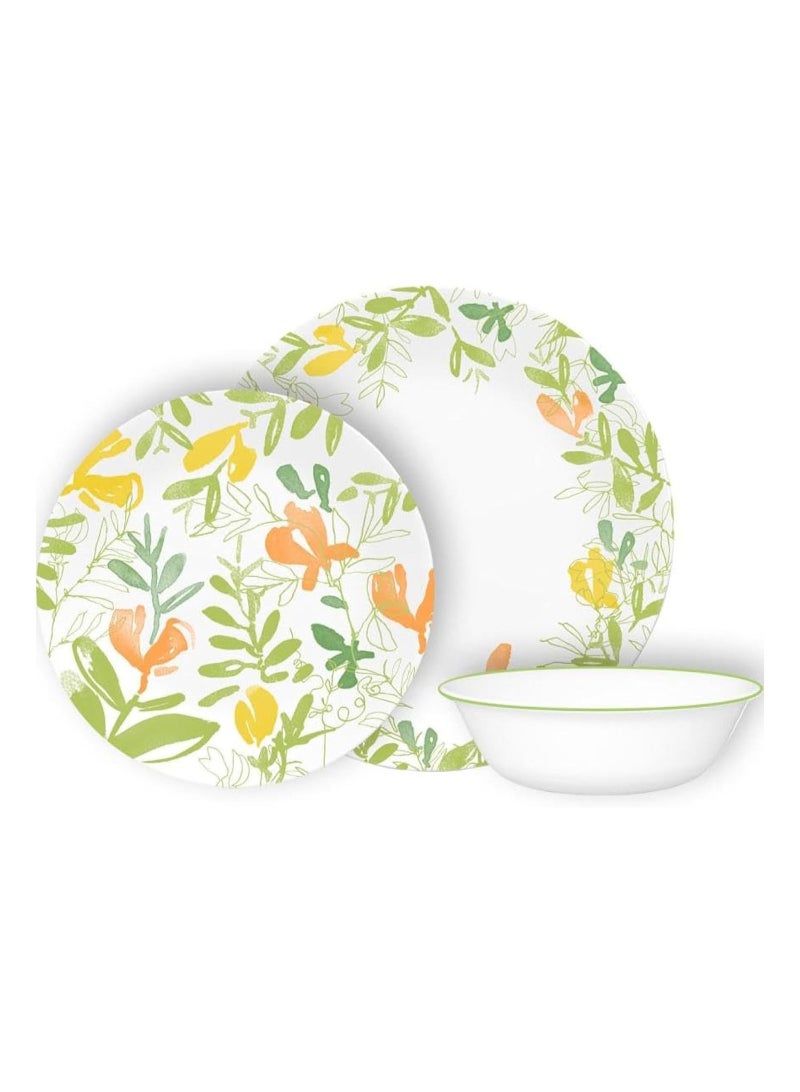 Corelle Dinner Set Contemporary Fruit, 12 pcs, 1146866