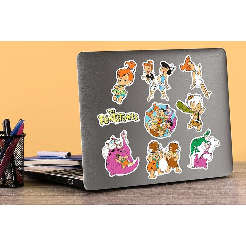 The Flintstones 50ct Vinyl Large Deluxe Stickers Variety Pack - Laptop, Water Bottle, Scrapbooking, Tablet, Skateboard, Indoor/Outdoor - Image 5