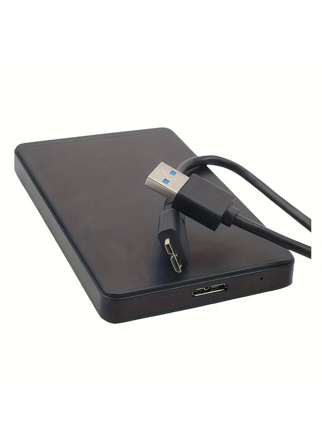 غلاف محرك الأقراص الصلبة SATA USB 3.0 لمحركات الأقراص الصلبة HDD و SSD مقاس 2.5 بوصة، حالة ABS، قابل للتبديل الساخن، قطعة واحدة - Image 4