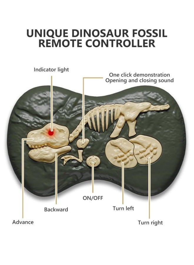 Remote Control Dinosaur with Lights, Walking, Roaring, Twist, Dinausore Remote Control Toy, Dinosaur for Children Boys Girls 3 4 5 6 7 8 9 Years Old  - Image 4