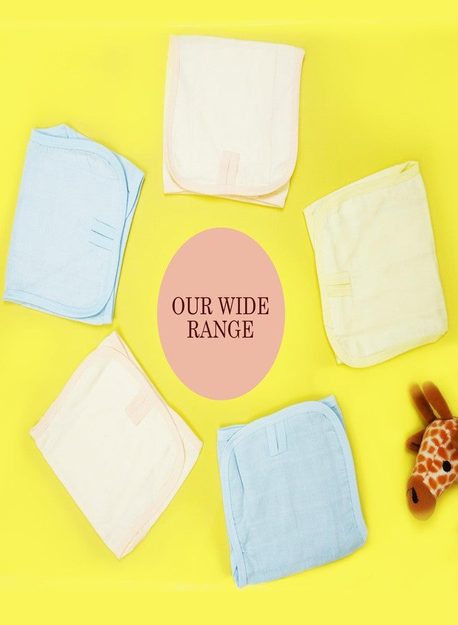 aRIC MomsPet Langots for New Born 0-6 Months | Newborn Baby Cloth Nappy| Newborn Baby Cloth Diapers | Baby Nappies 0-6 months | Washable and Reusable Nappies | Set of 5 (0-3 months) - Image 3