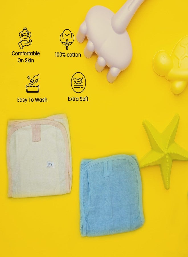 aRIC MomsPet Langots for New Born 0-6 Months | Newborn Baby Cloth Nappy| Newborn Baby Cloth Diapers | Baby Nappies 0-6 months | Washable and Reusable Nappies | Set of 5 (0-3 months) - Image 2