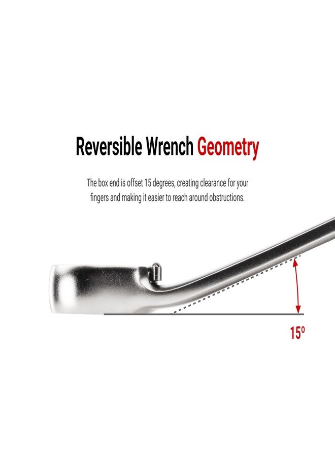 TEKTON 10 mm Reversible 12-Point Ratcheting Combination Wrench | WRC23410 - Image 2