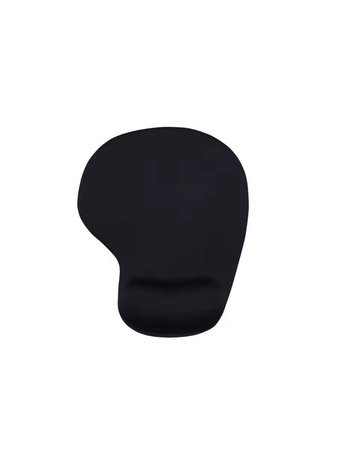 Silicon Mouse Pad with Wrist Support - Ergonomic Design, Non-Slip PU Base, Perfect for Office & Gaming
