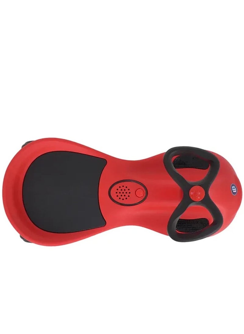 FACTUAL TOYS - Kids Magic Swing Car With Music And Rollover Ride On Kids Toy Car-Red - Image 1