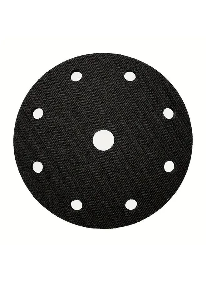 5 قطع أقراص سنفرة مخملية ذاتية اللصق 5 بوصة 9 فتحات بسُمك 3 مم بمقاسات متعددة - Image 1