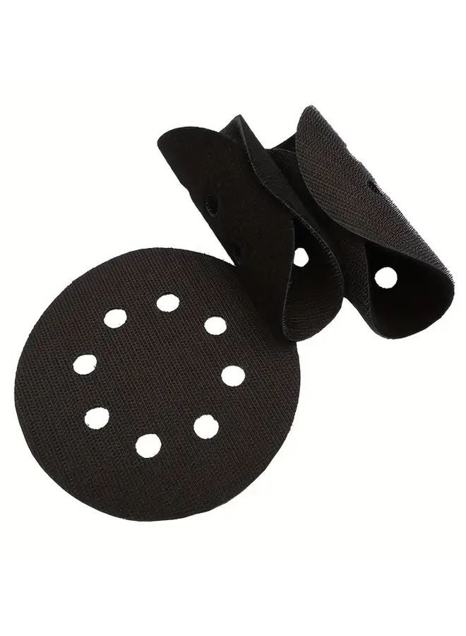 5 قطع أقراص سنفرة مخملية ذاتية اللصق 5 بوصة 9 فتحات بسُمك 3 مم بمقاسات متعددة - Image 4