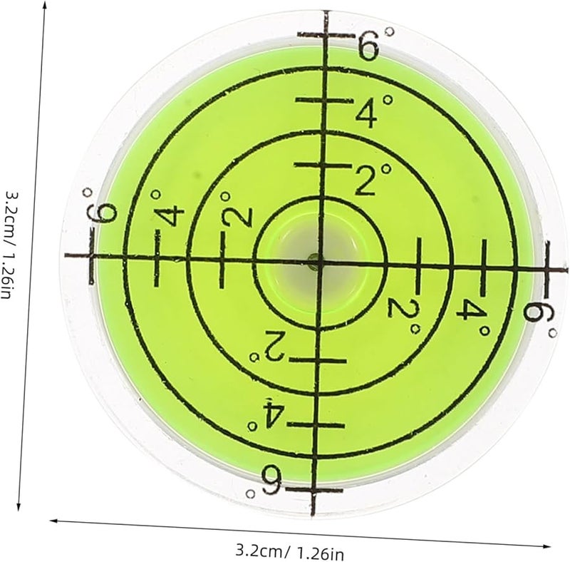 Operitacx 4pcs Mini Bubble Level 2 Inch High Precision Sensor for Construction DIY Home - Image 3