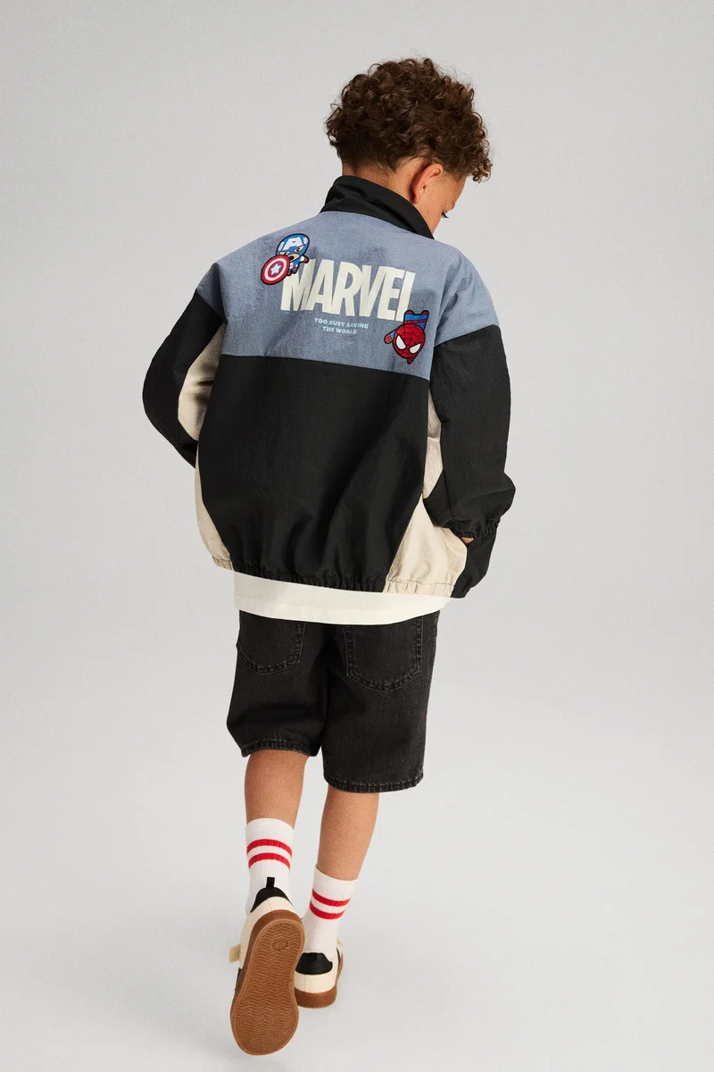 H&M Printed windbreaker