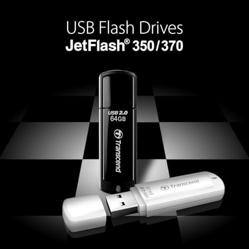 Transcend 16GB JF350 USB Flash Drive, USB2.0 - TS16GJF350 - Image 2