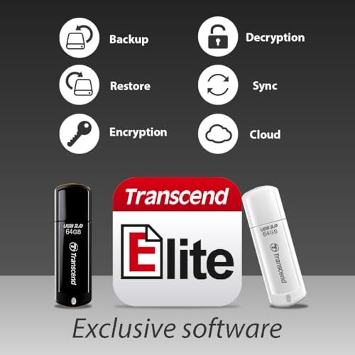 Transcend 16GB JF350 USB Flash Drive, USB2.0 - TS16GJF350 - Image 5