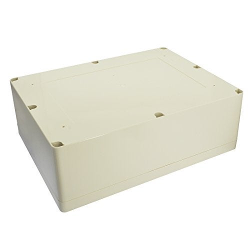 LeMotech Waterproof Dustproof IP65 ABS Plastic Junction Box Universal Electric Project Enclosure Pale Gray 12.6 x 9.45 x 4.33 inch (320 x 240 x 110 mm) - Image 3