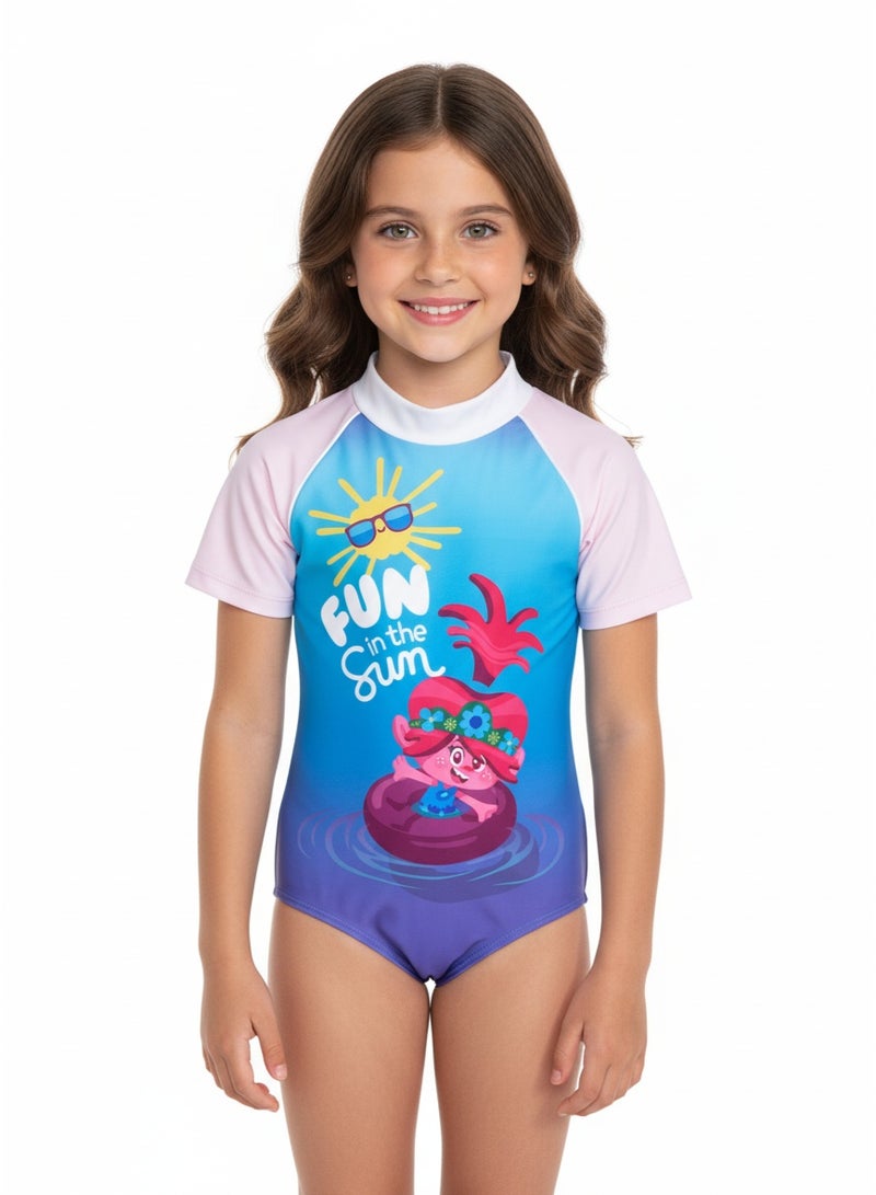 Trolls SURF SUIT GIRLS TROLLS - Image 1