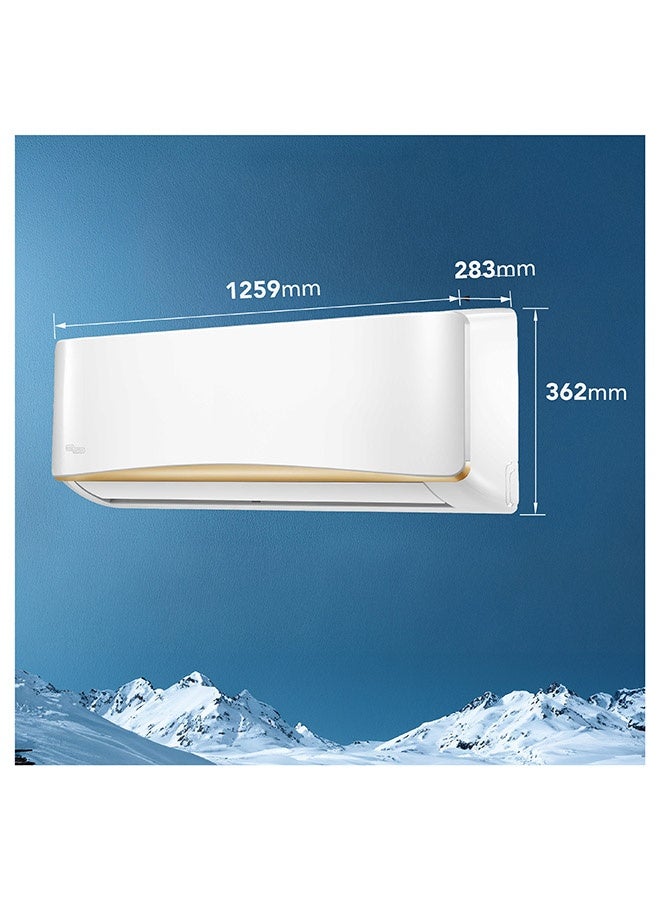 Super General 3 Ton Split Air Conditioner, T3 Rotary Compressor, T1 - 31400 BTU, T3 - 27200 BTU, R-410A Energy Efficient, Gold Fin, Self-Clean, 4-Way Swing, Jet Cool, Sleep Mode, White, SGS366AE SGS366AE white - Image 3