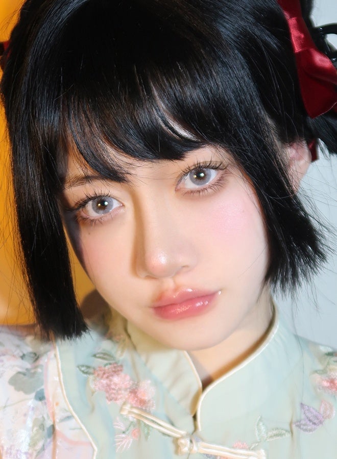 عيون غامضة عدسات مِستِك آيز التجميلية الملوّنة بولار لايتس رمادي 14.20 ملم لمدة 6 أشهر للاستخدام اليومي - Image 2