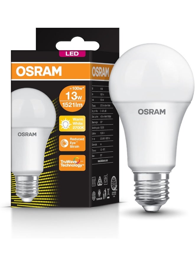 OSRAM LED VALUE CLASSIC A 13W WARM LIGHT - Image 3