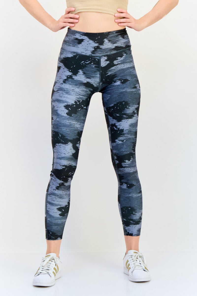 Reebok Women Sportswear Fit Training Leggings, Multicolor - Image 1