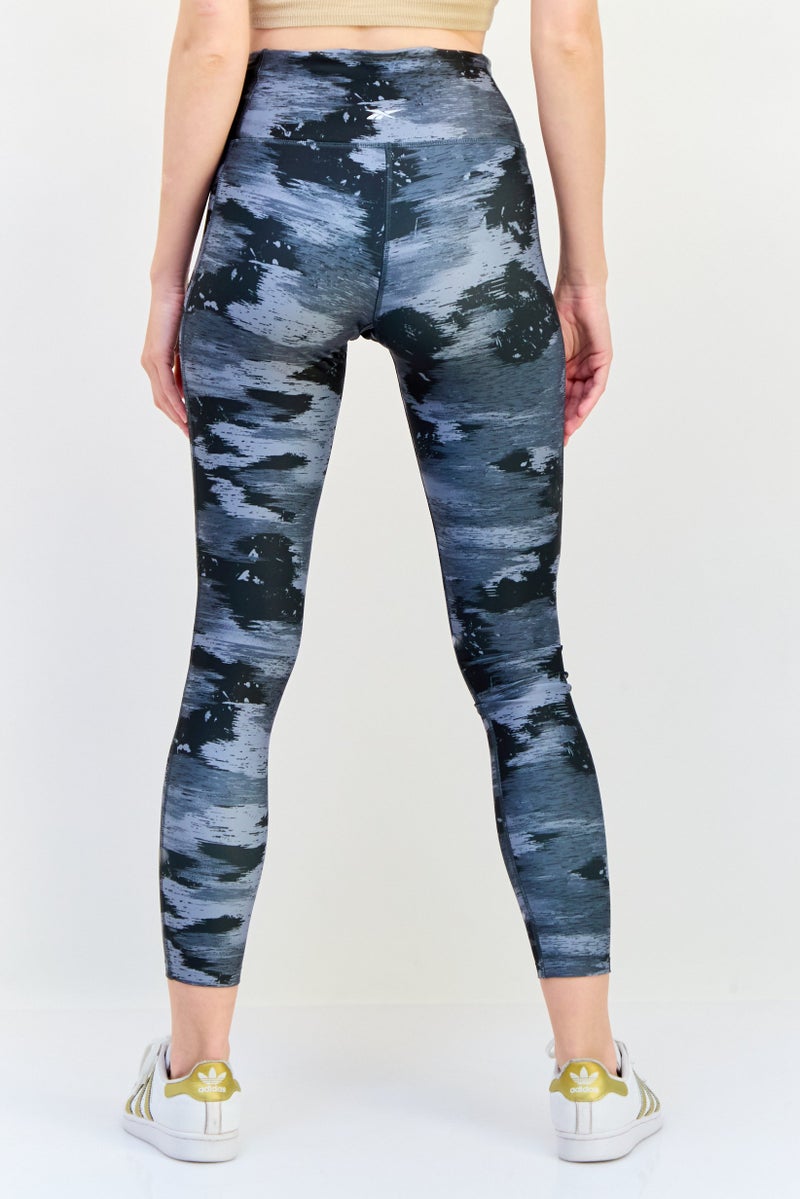Reebok Women Sportswear Fit Training Leggings, Multicolor - Image 3