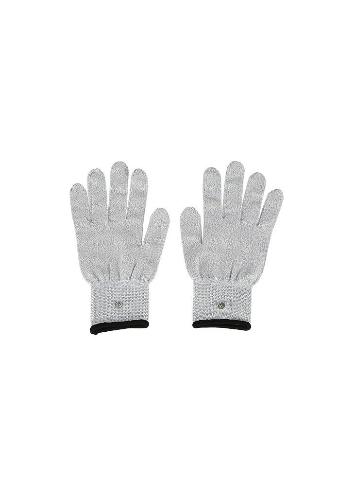 SYOSI Electrode Gloves, Conductive Glove for Electrode Gloves Massage Hand Gloves with Electrode for Pads,  Fiber Materials, Excellent Resistance  (1 Pair )  - Image 4