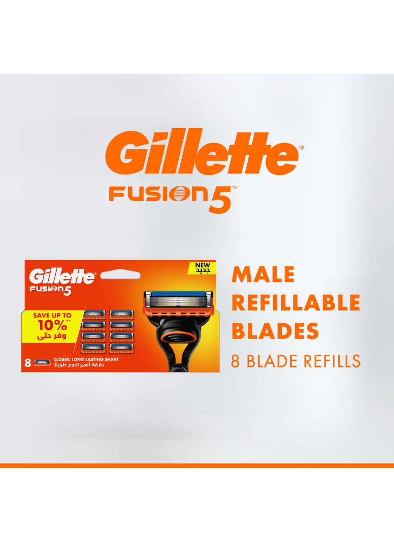 Gillette 8 Pieces Fusion Blade - Image 2