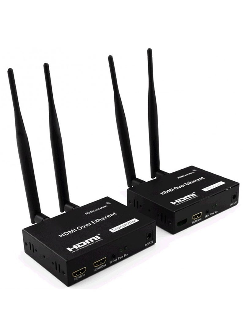 200m Loop Out Home Audio Video HDMI WIFI Wireless Receiver TV Electronic Portable Adapter - Image 1