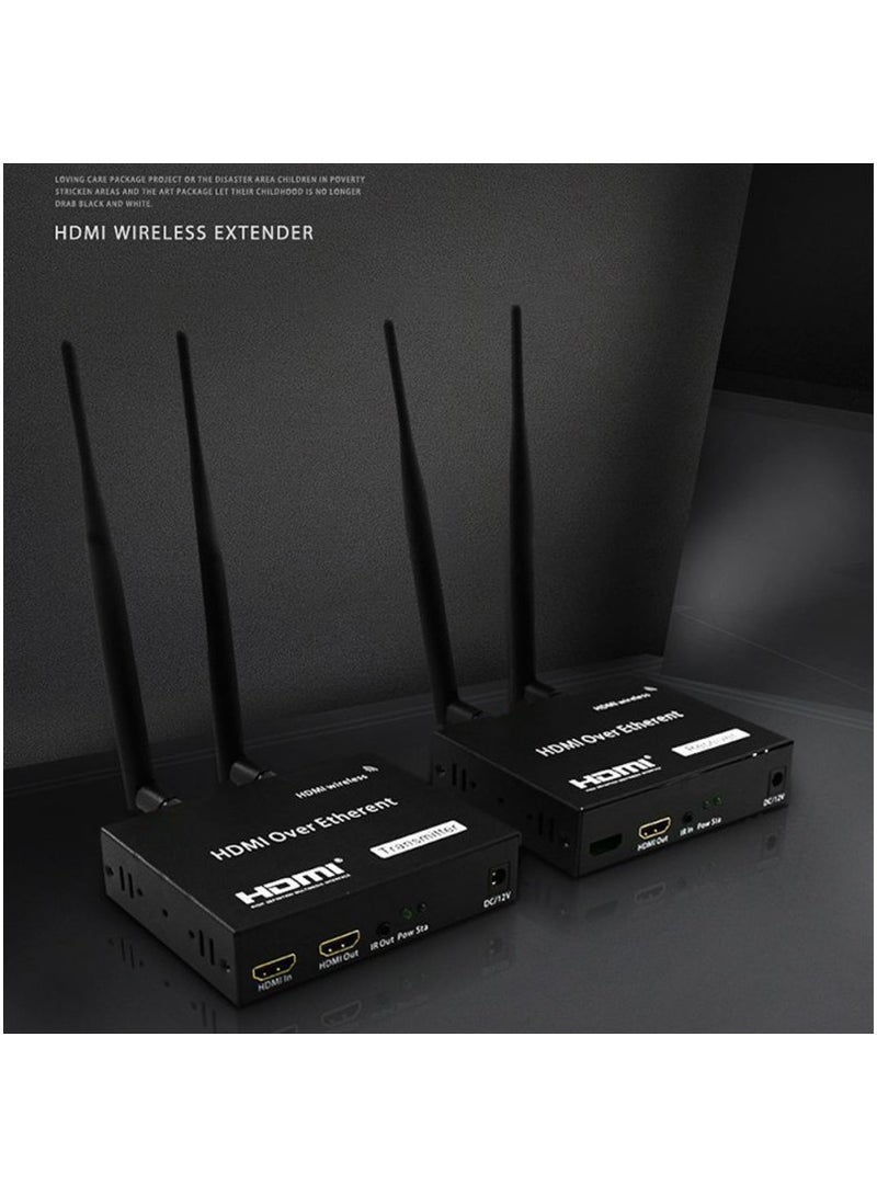 200m Loop Out Home Audio Video HDMI WIFI Wireless Receiver TV Electronic Portable Adapter - Image 5