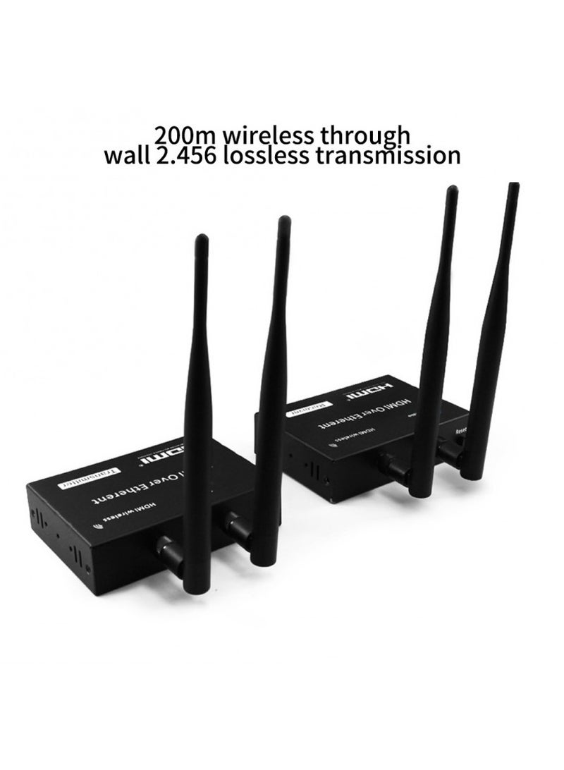 200m Loop Out Home Audio Video HDMI WIFI Wireless Receiver TV Electronic Portable Adapter - Image 2
