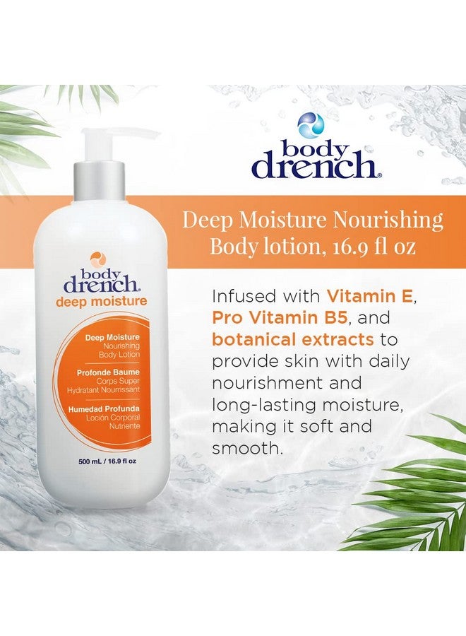 Body Drench Deep Moisture Nourishing Body Lotion For All Skin Types, 16.9 Fl Oz - Image 2