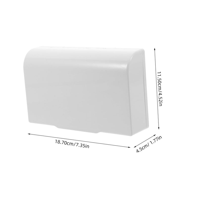 Weatherproof Outdoor Electrical Outlet Cover Double Gang Plastic Splash Protector - Image 3