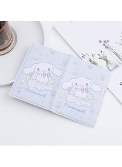 SYOSI Passport Cover Cute Cartoon Kitty Leather Passport Holder Travel Passport Holder Cover Case Kawaii Kitty Cat Passport Wallet Credit Card Case for Women Travel Cards Organizer Accessories  - Image 2