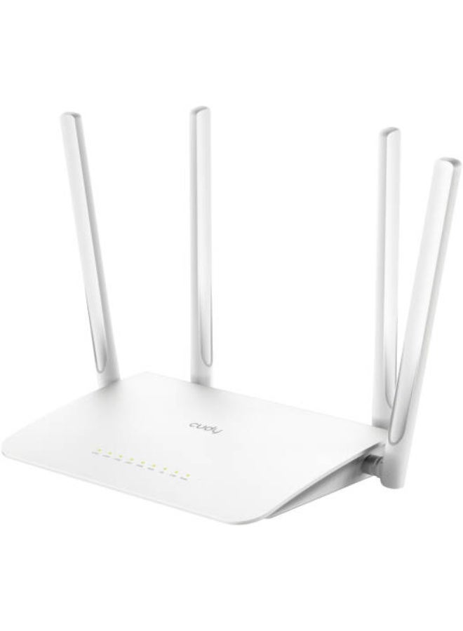CUDY WR1300 AC1200 GIGABIT DUAL-BAND WI-FI MESH ROUTER, 2.4GHZ/5GHZ, 1200MBPS, GIGABIT ETHERNET, MESH, ACCESS POINT & RANGE EXTENDER - Image 2