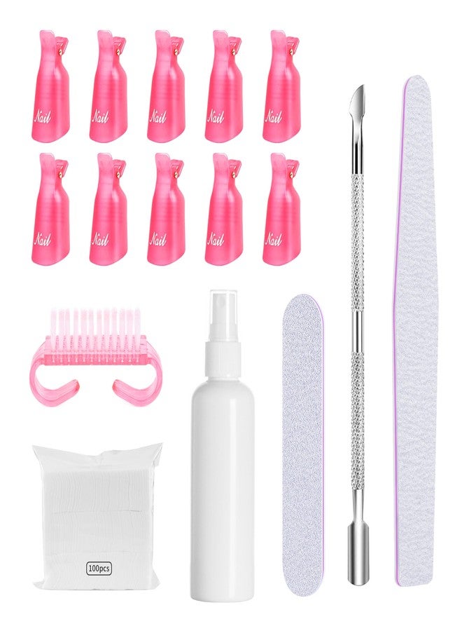 AOBOO Nail Polish Gel Remover Tools Kit Nail Remover Kit (1SET, tool-kit) - Image 1