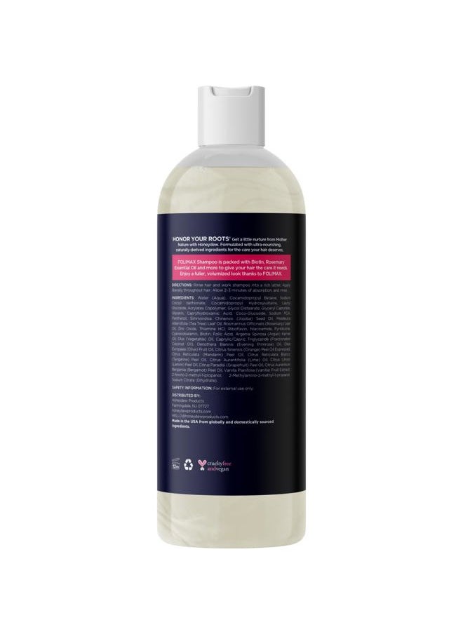 Honeydew - Biotin and Rosemary Shampoo for Thinning Hair - Sulfate Free Biotin Shampoo for Men with Hair Thickening Essential Oils - Deep Cleansing Volumizing Shampoo for Thin Hair with Zinc and Tea Tree Oil - Image 1