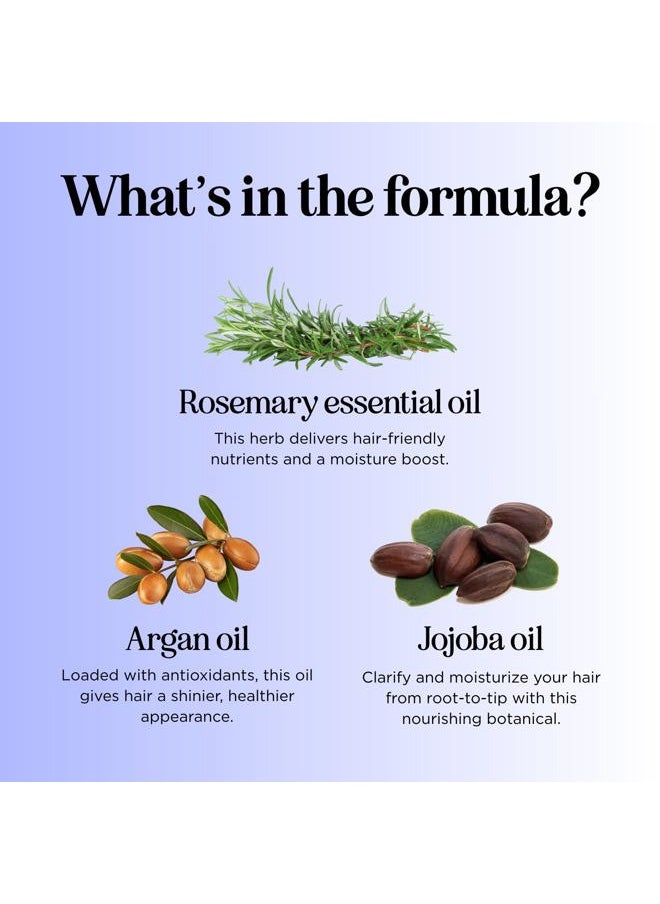 Honeydew - Biotin and Rosemary Shampoo for Thinning Hair - Sulfate Free Biotin Shampoo for Men with Hair Thickening Essential Oils - Deep Cleansing Volumizing Shampoo for Thin Hair with Zinc and Tea Tree Oil - Image 1