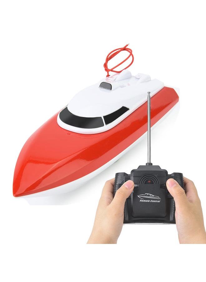 Thoraya - 2.4GHz RC Remote Control Boat Speedboat Toy Model Water Speed Boat  (Red) - Image 1