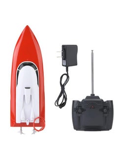 2.4GHz RC Remote Control Boat Speedboat Toy Model Water Speed Boat  (Red)