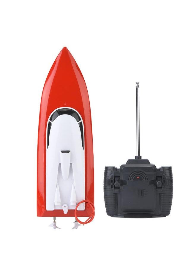 Thoraya - 2.4GHz RC Remote Control Boat Speedboat Toy Model Water Speed Boat  (Red) - Image 1