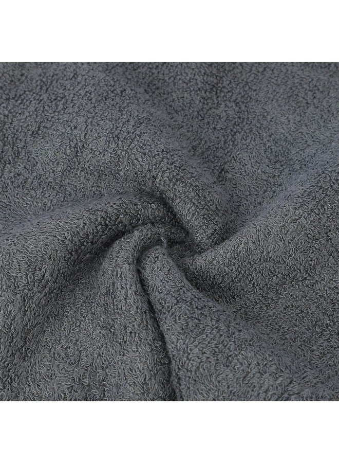 Mush لفافة منشفة شعر من الخيزران | منشفة ماصة لتجفيف الشعر | مجموعة العناية بالشعر | تجفيف سريع للغاية | أزرار قابلة للتعديل لتلتف حول الشعر 500 غم (رمادي داكن) - Image 5