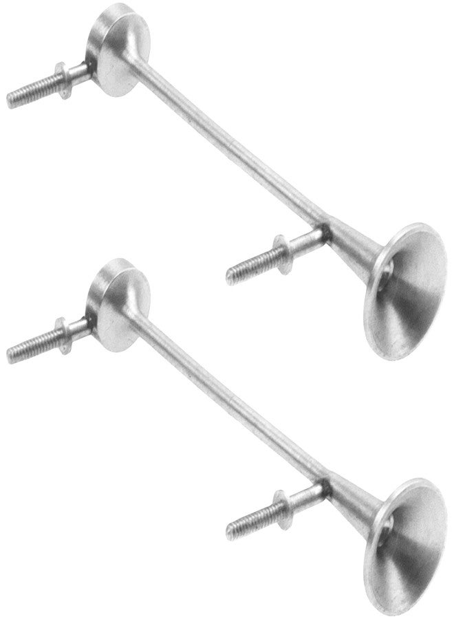 Vgoohobby 2Pcs Vgoohobby 1/14 Scale Simulation Metal Speaker Whistle Decoration Compatible with 1/14 Tamiya RC Tractor Scania R620 Actros 3363 Arocs Man TGX Truck Car(48mm) - Image 3