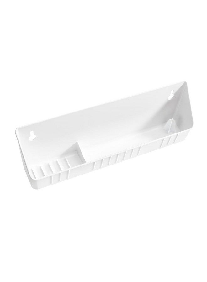 Rev-A-Shelf 11" Tip-Out Plastic Sink Trays for Kitchen and Bathroom Base Cabinet, Pack of 2 Pullout Vanity Shelf Home Organizer, White, 6572-11-11-52 - Image 4